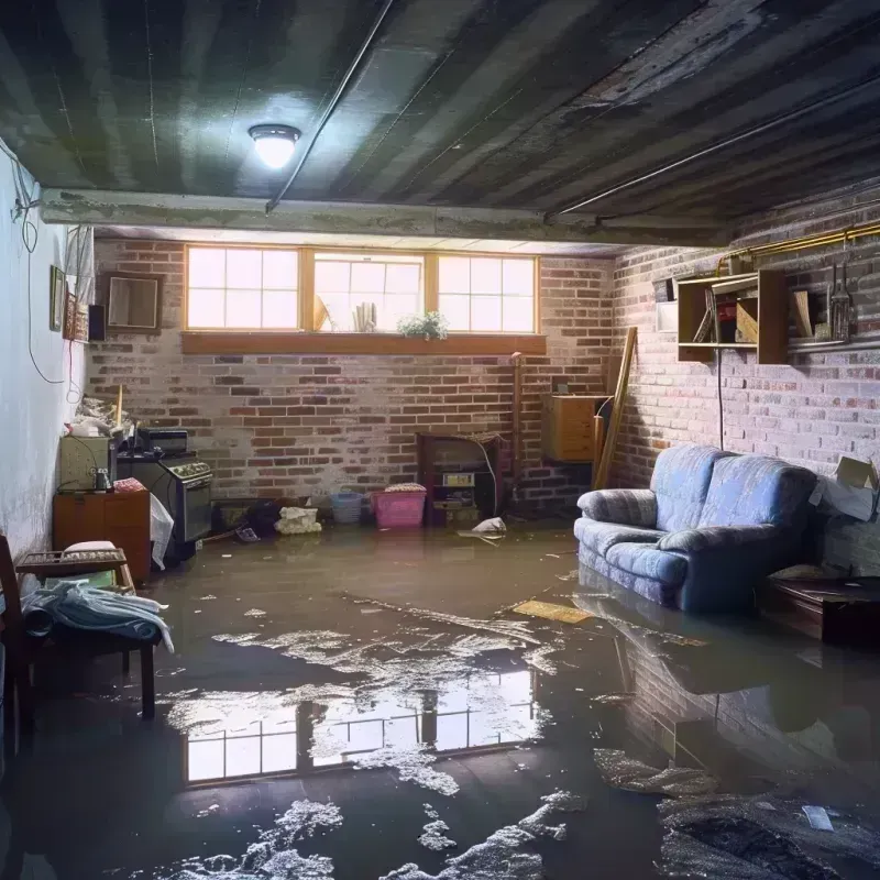 Flooded Basement Cleanup in Rome City, IN